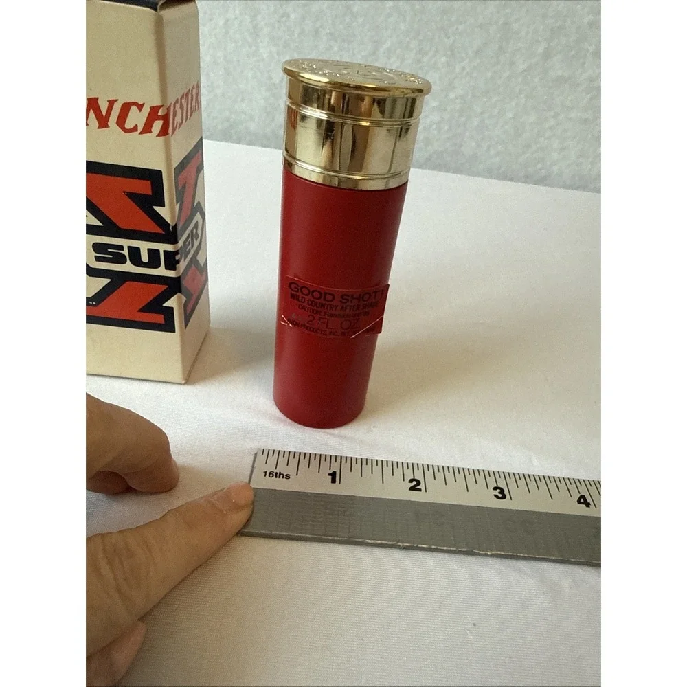 Vintage Avon Good Shot Winchester Super X After Shave Bottle 2oz With Box